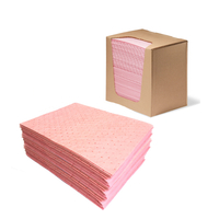 40cm * 50cm * 3mm Almofadas absorventes químicas rosa