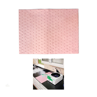 40cm * 50cm * 4mm Almofadas absorventes químicas rosa